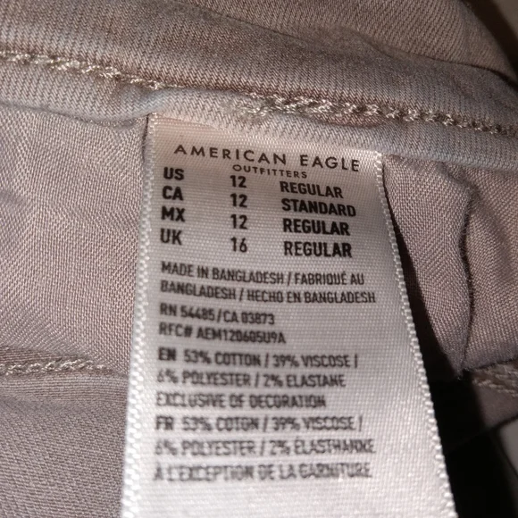 American Eagle Next Level Stretch Distressed Jeggings 12 - Picture 7 of 12